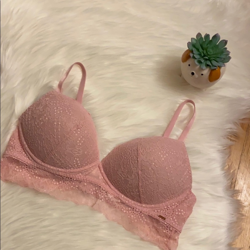 Victoria’s Secret PINK lace push up bralette